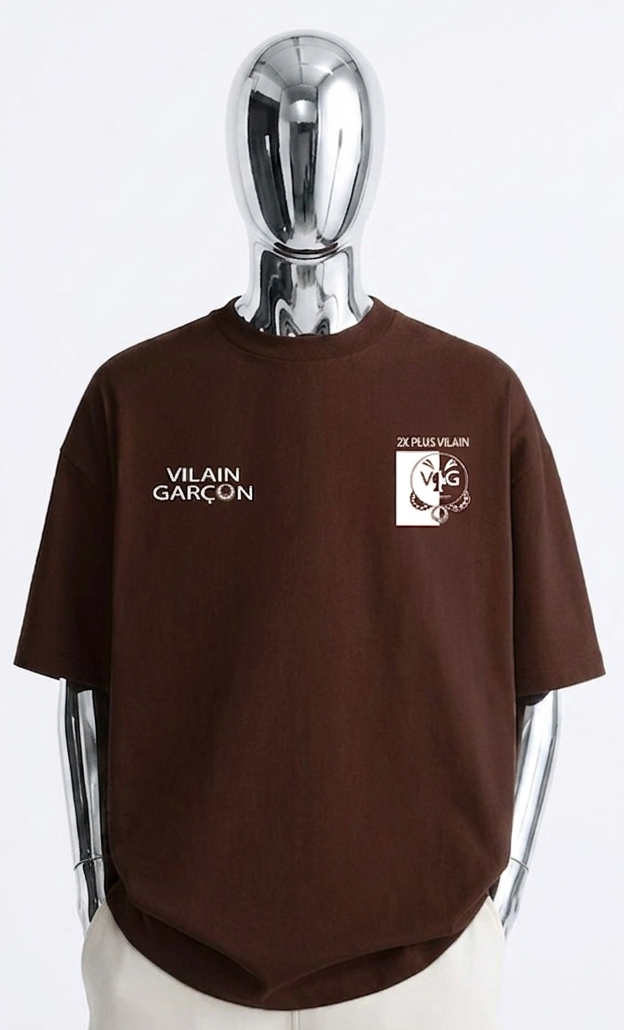 Tee-shirts VG Marron C1